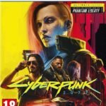 PS5 žaidimas "Cyberpunk 2077 Ultimate Edition" plakatas.