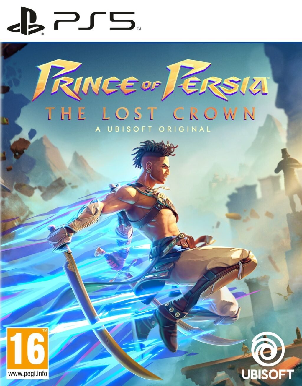 Žaidimo "Prince of Persia: The Lost Crown" viršelis PS5.