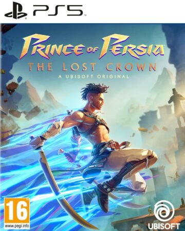 Žaidimo "Prince of Persia: The Lost Crown" viršelis PS5.