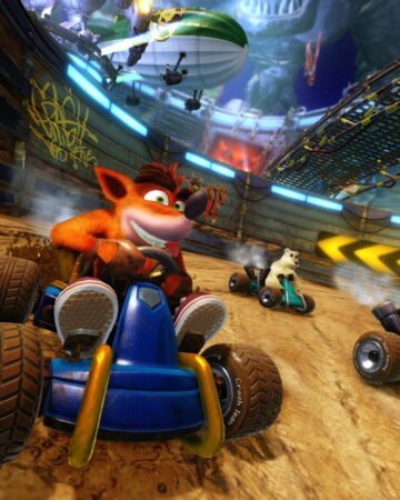 crash team racing: nitro fueled (ps4)