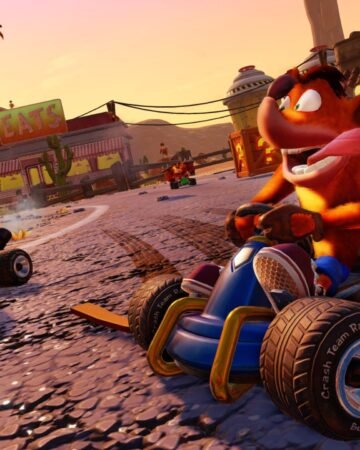 crash team racing: nitro fueled (ps4)