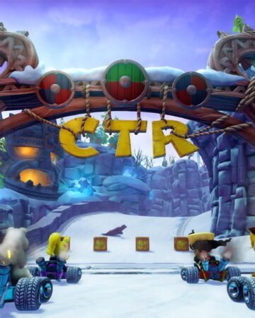 crash team racing: nitro fueled (ps4)