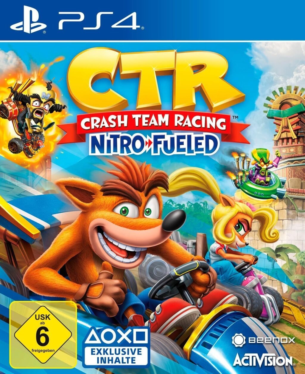 crash team racing: nitro fueled (ps4)