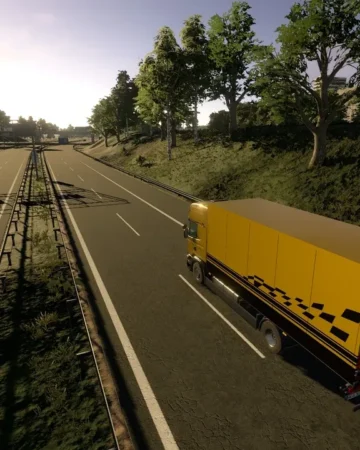 on the road: truck simulator (ps4)