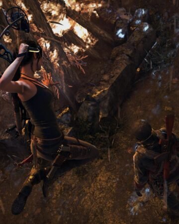 lietuviškas aprašymas rise of the tomb raider: 20 year celebration (ps4)