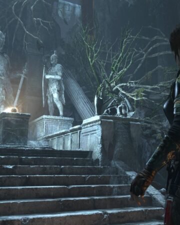 lietuviškas aprašymas rise of the tomb raider: 20 year celebration (ps4)