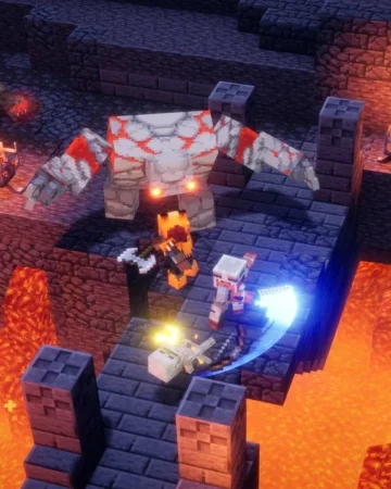 minecraft dungeons: ultimate edition (xbox one/xbox series x) aprašymas