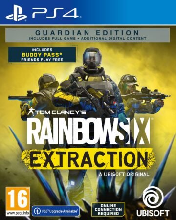 tom clancy's rainbow six extraction: guardian edition (ps4)