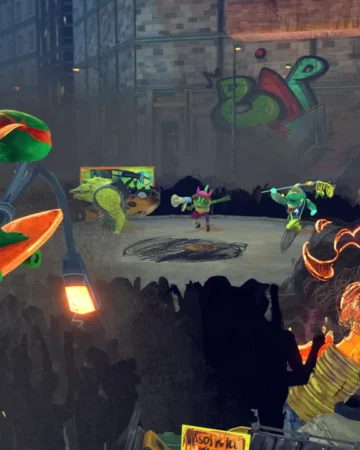 teenage mutant ninja tutles : mutants unleashed deluxe edition (switch)